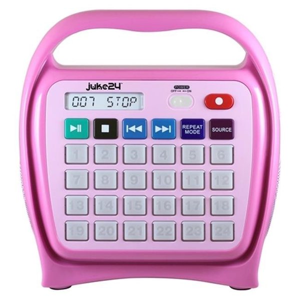 Hamilton Electronics (He) Corporation Hamilton Electronics J22RCS1PK Juke 24 Digital Jukebox - Pink J22RCS1PK